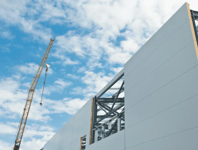 The Future of Industrial Metal Fabrication Services: Innovation Driving Growth 1 Modern insulated architectural metal panels installed on a commercial building